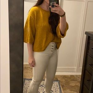 Free people sweater.